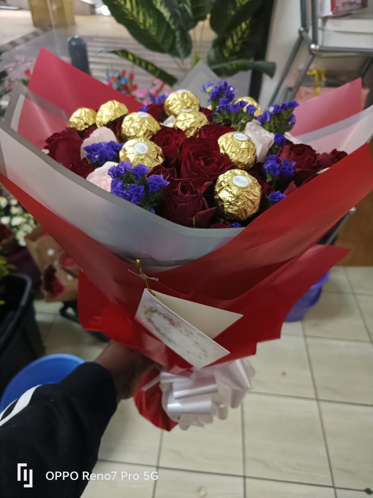 Chocolate arrangement